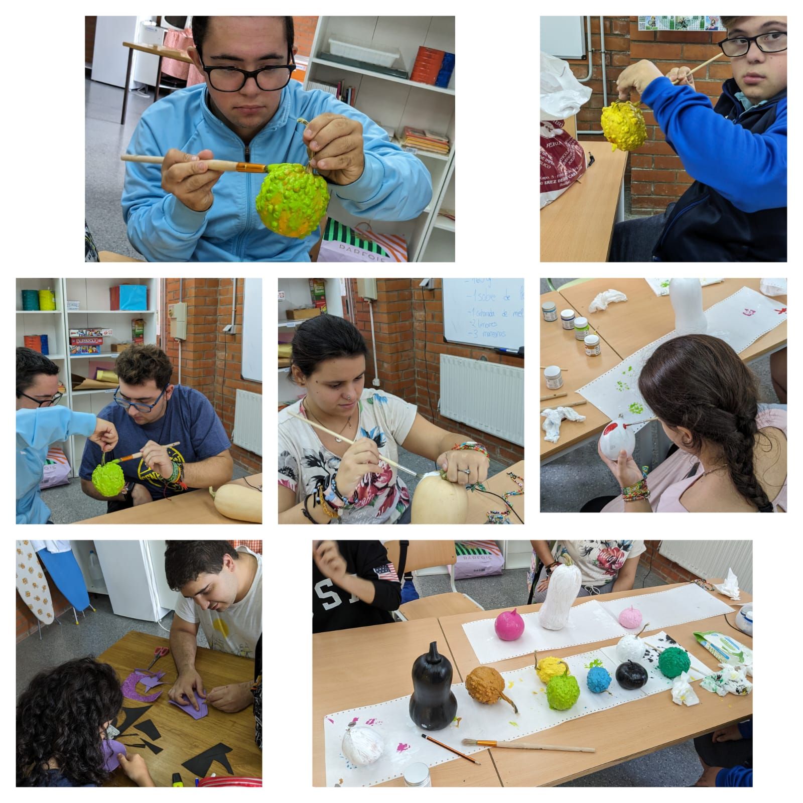 Pintar calabazas